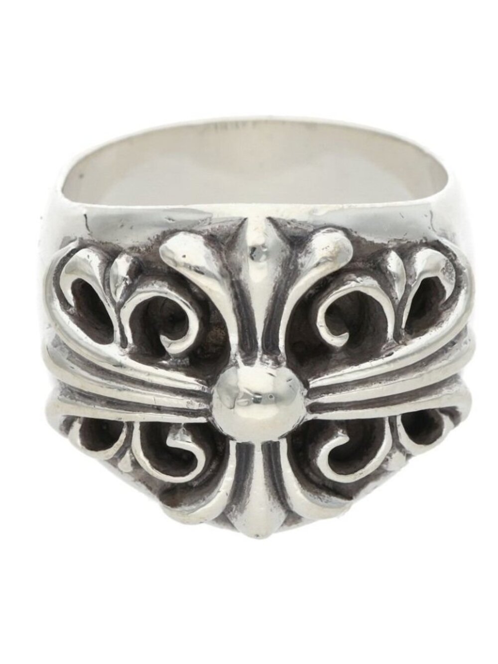 Chrome Hearts Keeper Silver Ring